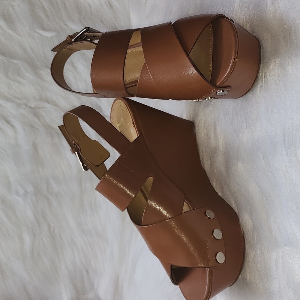 Marc Fisher Bianka Wedge Sandals Size:8